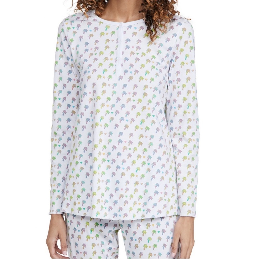 NWOT Roller Rabbit x Stoney Clover Limited Edition Cotton Candy Clouds Top Small - Picture 2 of 10